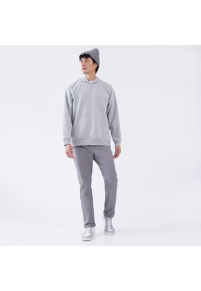 Buzo Para Hombre Hoodie Color Gris  Marca Ostu #60060289