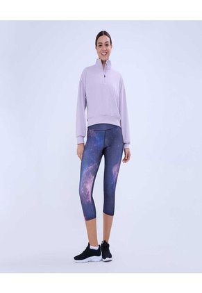 Buzo Para Mujer Cuello Alto O Cuello Tortuga Color Morado Marca Ostu #40060386