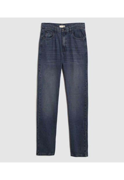 Jean Para Hombre Straight Color Azul  Marca Ostu #60160361