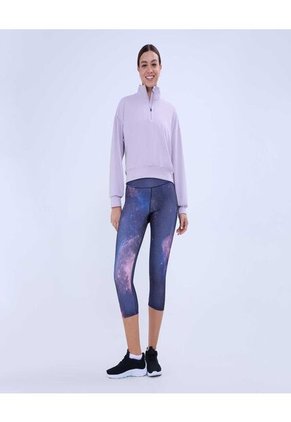 Buzo Para Mujer Cuello Alto O Cuello Tortuga Color Morado Marca Ostu #40060386