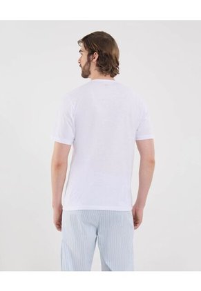 Pijama Para Hombre M/C P/L Color Azul Marca Ostu #60040199