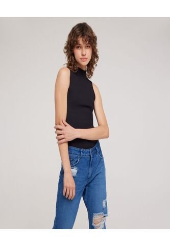 Camiseta Para Mujer Manga Sisa Color Negro Marca Ostu #40091510 Ostu