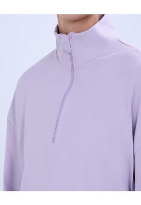 Buzo Para Mujer Cuello Alto O Cuello Tortuga Color Morado Marca Ostu #40060386