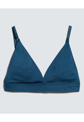 Bralette Para Mujer Microfibra Color Azul  Marca Ostu #40810004