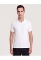 Polo Tricot Line Texture  Para Hombre Crema Ostu de Ostu