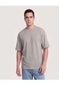 Camiseta Oversize Texturizada  Para Hombre Verde Ostu de Ostu