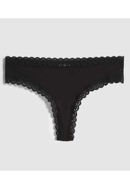 Panty Para Mujer Brasilera Color Negro Marca Ostu #40800044
