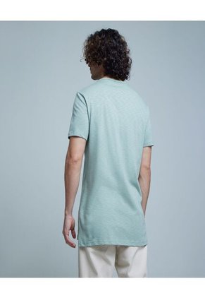 Camiseta Para Hombre Manga Corta Color Verde Marca Ostu #60091158