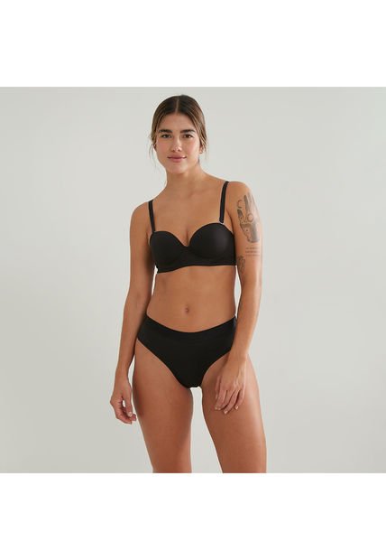Panty Para Mujer Brasilera Color Negro Marca Ostu #40800013