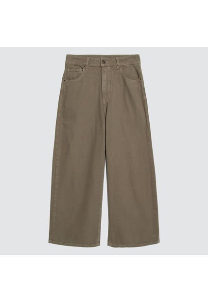 Jean Para Mujer Culotte Color Verde  Marca Ostu #40160379