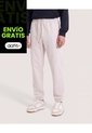 Jogger Con Bolsillos Cargo  Para Hombre Beige Ostu de Ostu