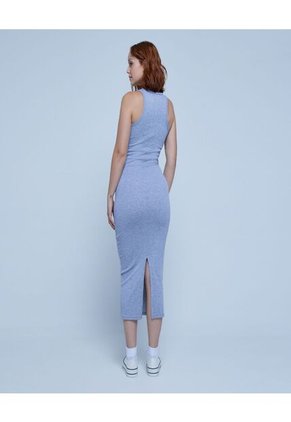 Vestido Para Mujer Manga Sisa Color Gris Jaspe Marca Ostu #40170244