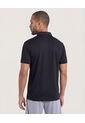 Polo  Para Hombre Cuello Maquina Sin Bolsillo Color Negro Marca Ostu #60110887 de Ostu