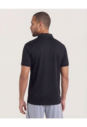 Polo Para Hombre Cuello Maquina Sin Bolsillo Color Negro Marca Ostu #60110887