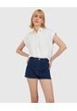 Short Para Mujer  Color Azul  Marca Ostu #40190244 de Ostu