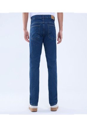 Jean Para Hombre Regular Color Azul Medio Marca Ostu #60160385