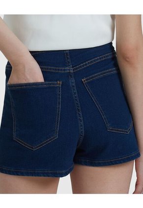 Short Para Mujer  Color Azul  Marca Ostu #40190244
