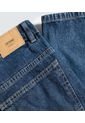 Jean Para Hombre Regular Color Azul Medio Marca Ostu #60160385 de Ostu