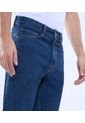Jean Para Hombre Regular Color Azul Medio Marca Ostu #60160385 de Ostu
