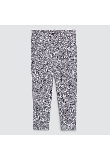 Pantalon Para Mujer Capri Color Negro Marca Ostu #40070528
