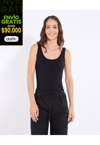 Blusa  Para Mujer Manga Corta Color Crudo Marca Ostu #40121247 Ostu