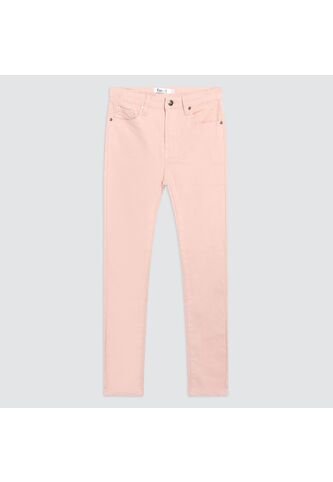 Pantalon Para Mujer 5 Bolsillos Color Rosado  Marca Ostu #40070311 Ostu