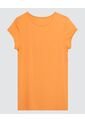Camiseta Para Mujer Manga Corta Color Naranja Marca Ostu #40090612 de Ostu
