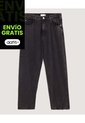Jean Loose  Para Hombre Negro Ostu de Ostu