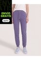 Jogger Unicolor  Para Mujer Morado Ostu de Ostu