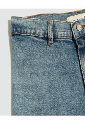 Jean Para Niña Culotte Color Azul  Marca Ostu #90160080