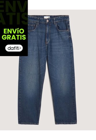 Jean Loose  Para Hombre Azul Ostu Ostu