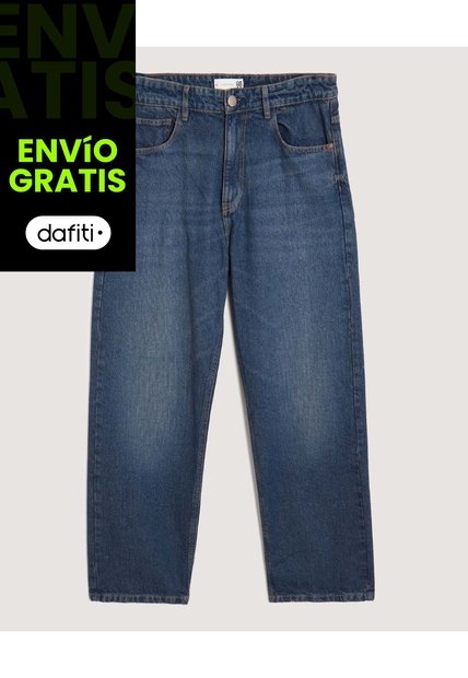 Jean Loose  Para Hombre Azul Ostu
