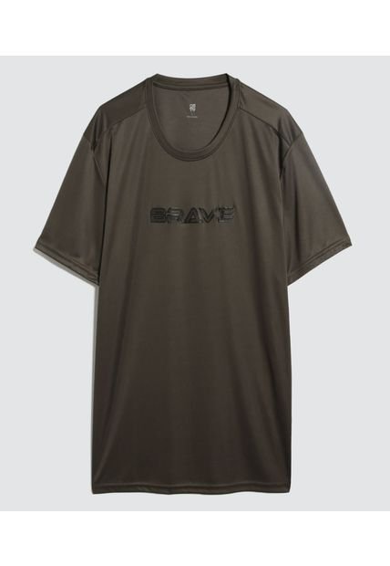 Camiseta Para Hombre Manga Corta Color Verde  Marca Ostu #60091375