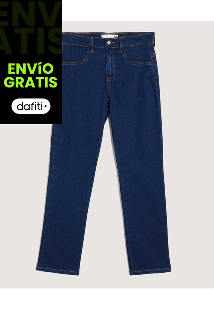 Jean Regular Stretch  Infantil Niño Azul Ostu