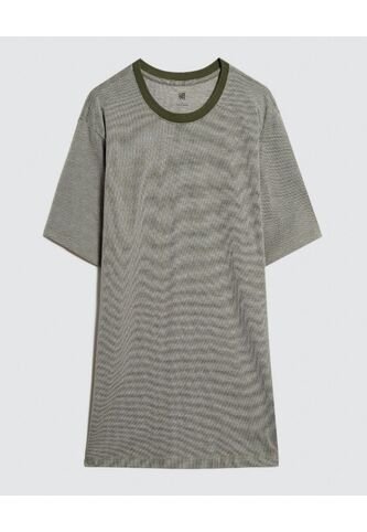 Camiseta Para Hombre Manga Corta Color Verde  Marca Ostu #60091541 Ostu