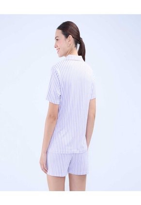 Pijama Para Mujer M/C P/C Color Lila  Marca Ostu #40040402