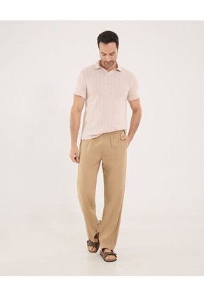 Pantalón Para Hombre Moda Color Café Marca Ostu #60070506