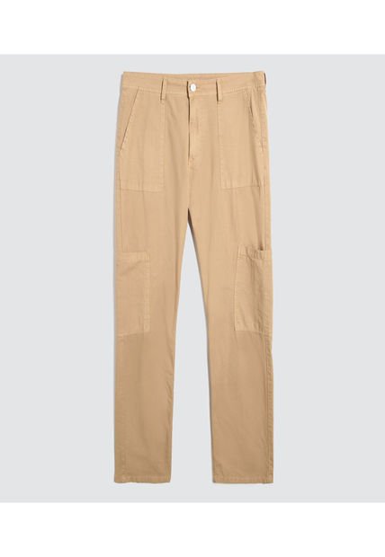Jean Para Hombre Regular Color Beige Marca Ostu #60160297