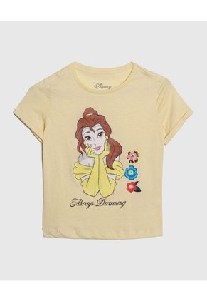 Camiseta Disney Princesas De Bella Infantil Niña #90090210
