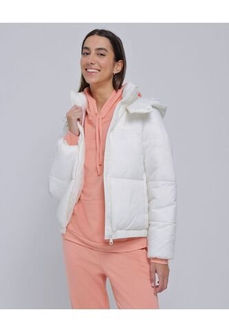Chaqueta Para Mujer Acolchada Color Blanco Marca Ostu #40080165 Ostu