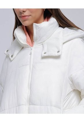 Chaqueta Para Mujer Acolchada Color Blanco Marca Ostu #40080165