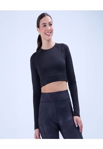 Crop Top Para Mujer Crop Top Color Negro Marca Ostu #40092370