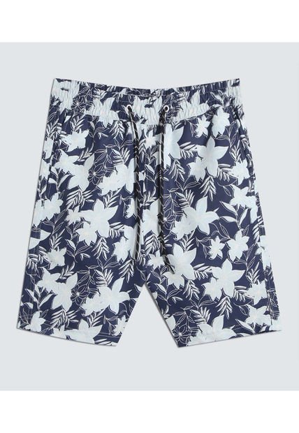 Pantaloneta Para Hombre De Baño Corta Color Azul Claro Marca Ostu #60270041