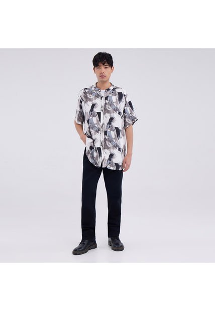 Jean Para Hombre Regular Color Negro Marca Ostu #60160250