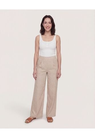Pantalón  Para Mujer Moda Color Beige Marca Ostu #40078217 Ostu