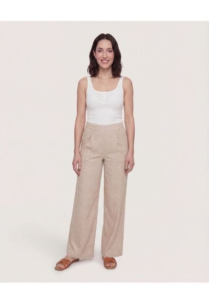Pantalón  Para Mujer Moda Color Beige Marca Ostu #40078217