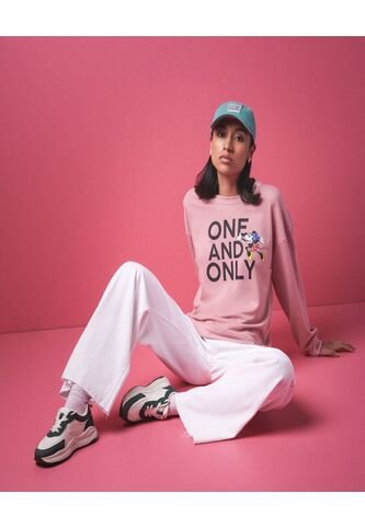 Buzo Cuello Redondo De Minnie Mouse  De Mujer #40060273 Ostu Ostu