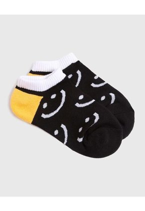 Medias Infantil Niño Invisible Color Negro Marca Ostu #80980129