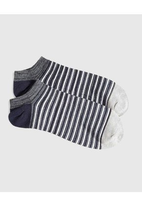 Medias Para Hombre Invisible Color Azul Marca Ostu #60980298