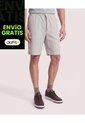 Bermuda Resort Con Cordón De Ajuste  Para Hombre Gris Ostu de Ostu